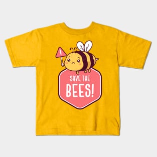 Save The Bees Kids T-Shirt